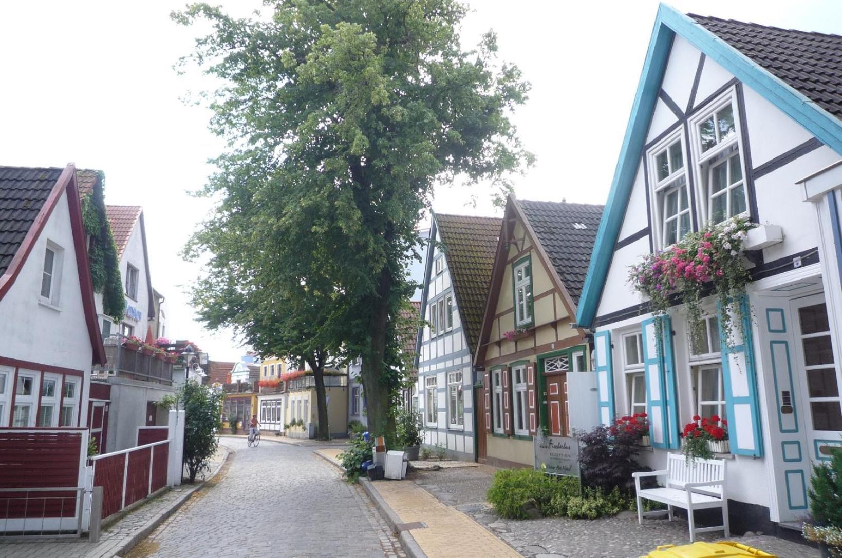 Kuschelecke, 100M Zum Alten Strom Rostock Esterno foto
